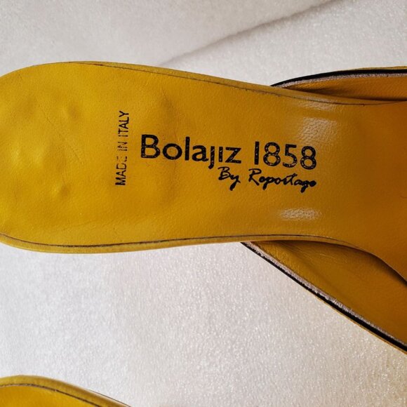 Vero Guoio Patent Leather Shoe Wedge. Size 38 ½ - Picture 4 of 12